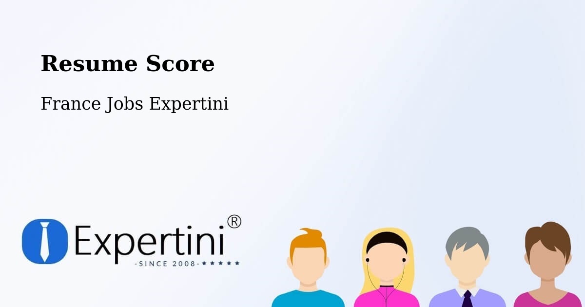 Resume Score & Job Description Match Tool – Pusignan - France Jobs Expertini